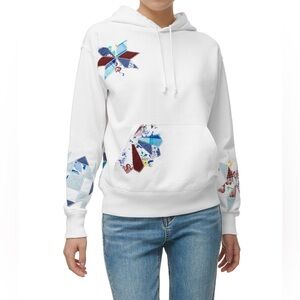 Polo Ralph Lauren Logo Quilted Motif Fleece Hoodie